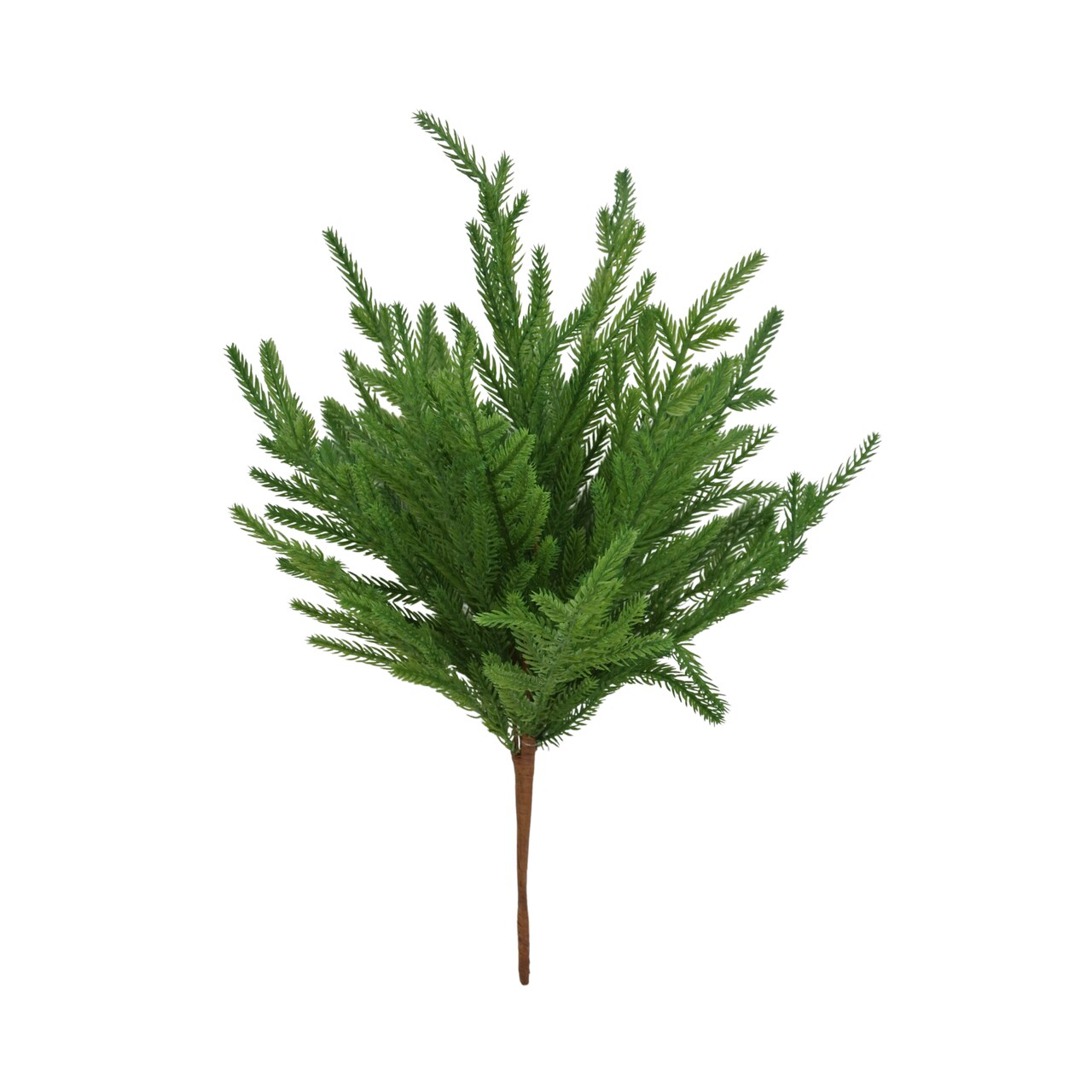 9" Real Touch Norfolk Pine Bush – Artificial Greenery for Christmas Wreaths & Holiday Arrangements-84372